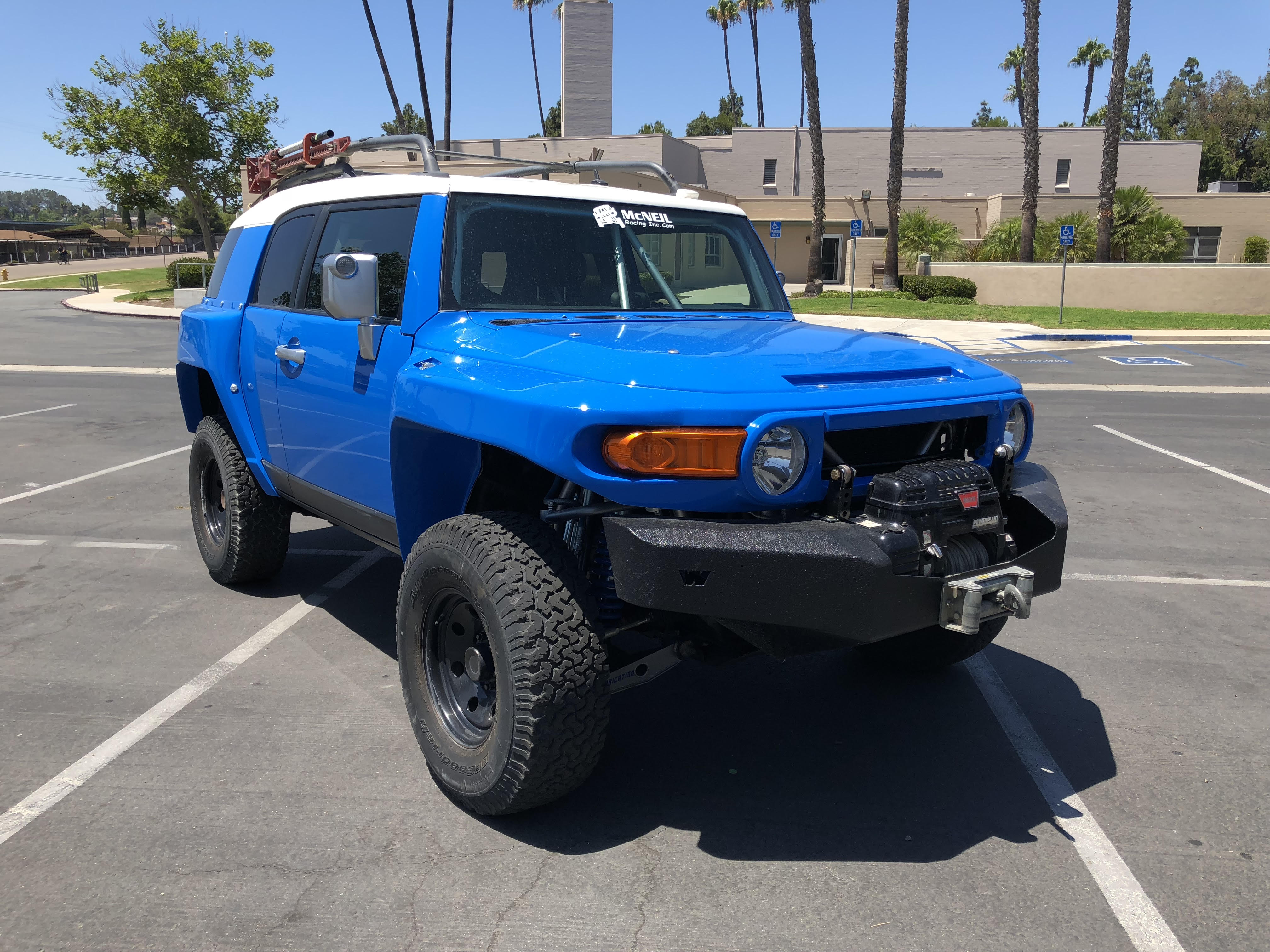 Fj Cruiser Racing Toyota FJ Cruiser Off-Road Fiberglass – McNeil Racing Inc