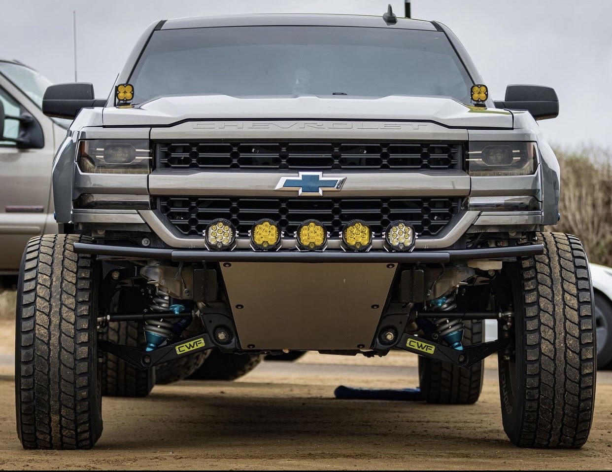2014-2018 Chevy Silverado Offroad Fiberglass fenders +3 inch