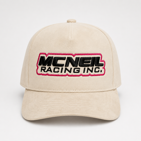 McNeil Racing Inc Cream Suede Hat