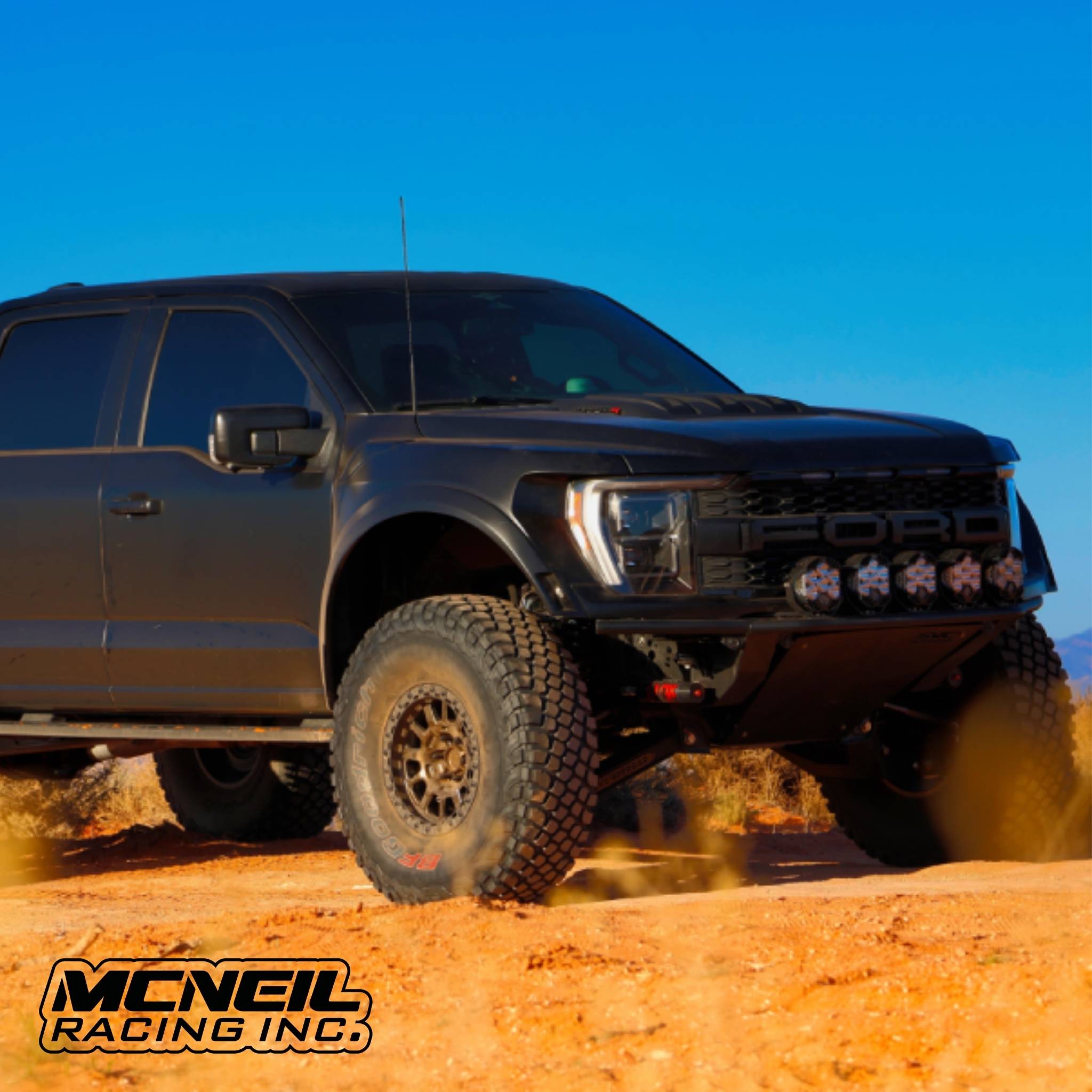 2021-2026 Ford Raptor (Gen 3/3.5) +4 Off Road Fiberglass Fenders 