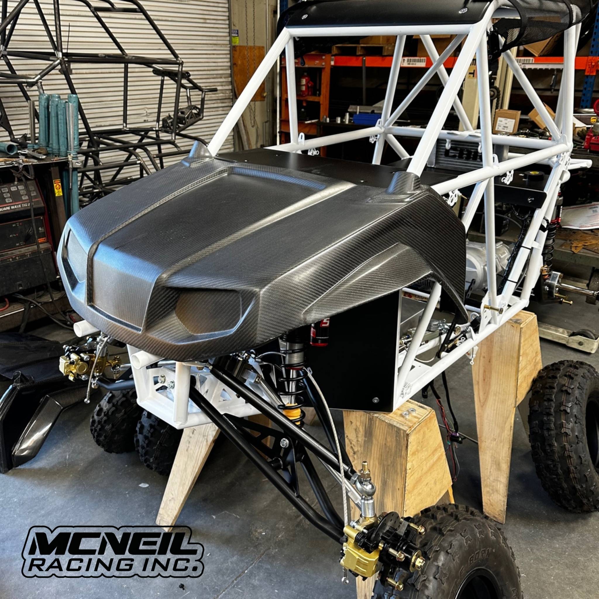 High Quality SXS Front Hood - Fits RZR 170 – McNeil Racing Inc