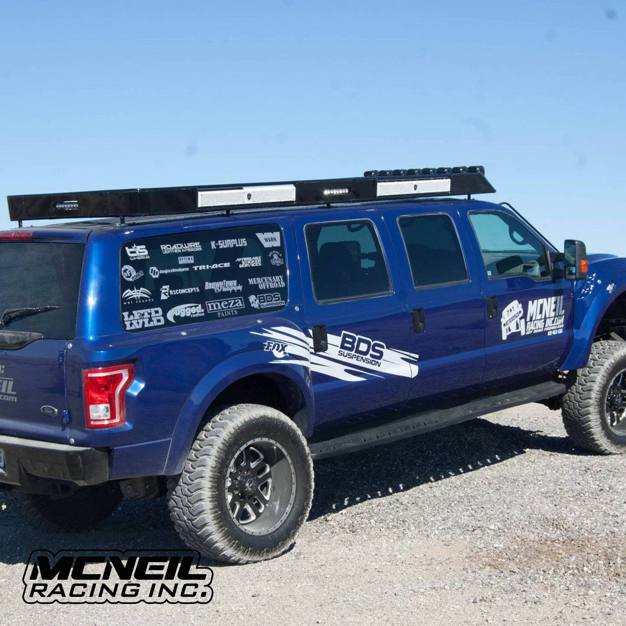 Ford Excursion Rear Fiberglass Bedsides – McNeil Racing Inc