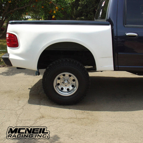 99-03 Ford F150 Supercrew 4" Bulge Off Road Fiberglass Bedsides