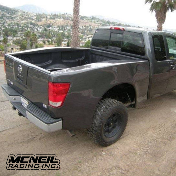 04-15 Nissan Titan 4" Flare Off Road Fiberglass Bedsides - 6.5 Bed