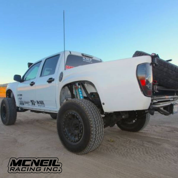 04-12 Chevy Colorado 4" Bulge Short Bed Off Road Fiberglass Bedsides