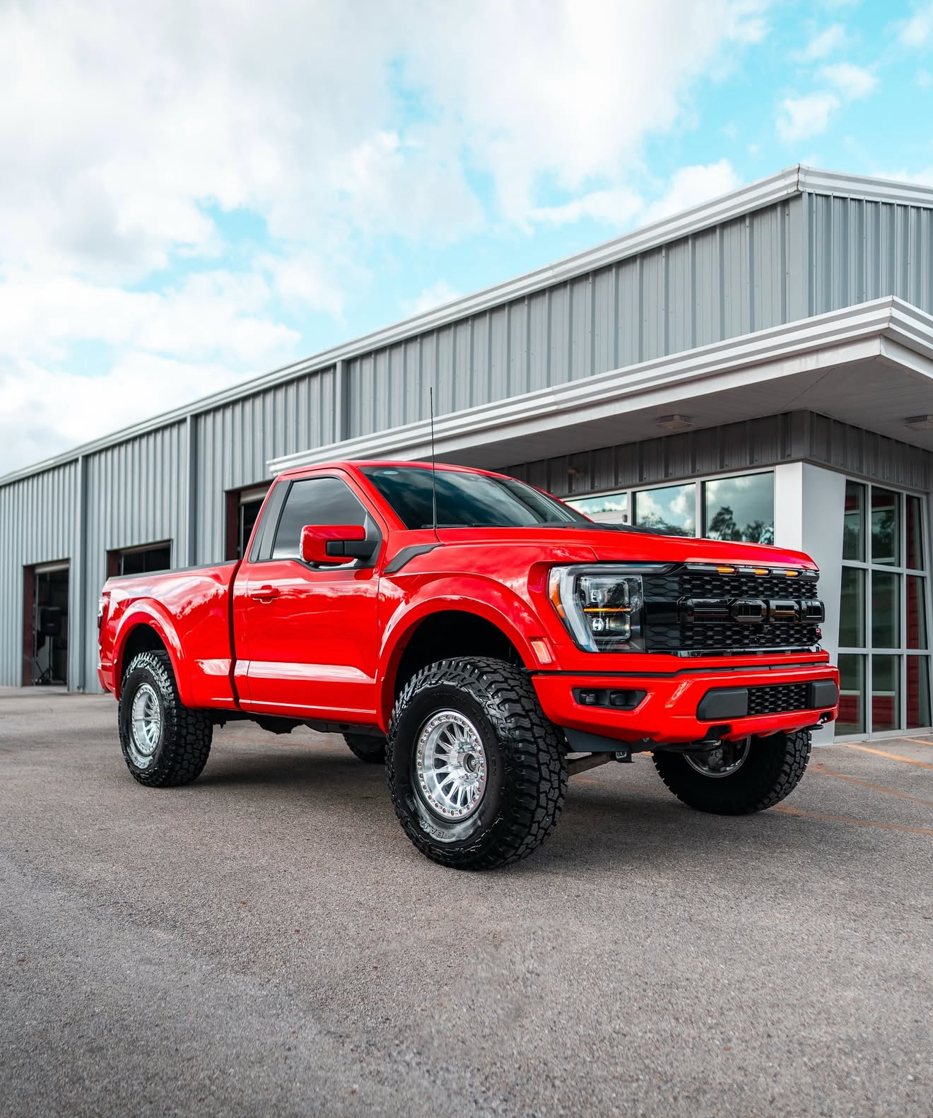 2021+ Ford F150 to Raptor Conversion OEM Style Off Road Fiberglass  Bedsides 6.5 Bed