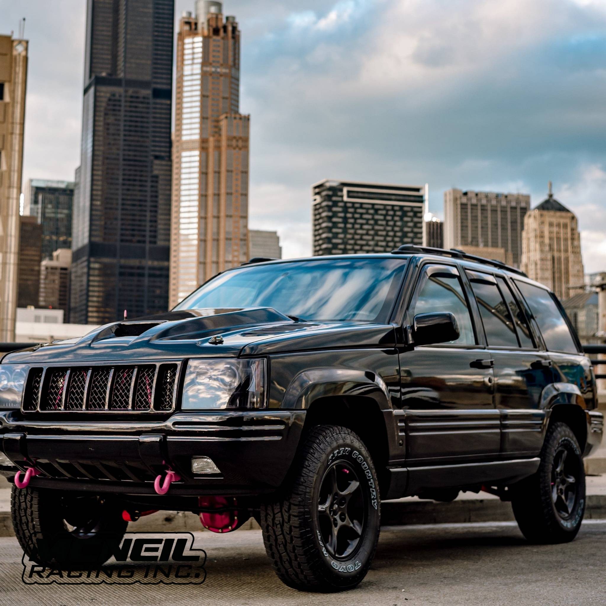 93-98 Jeep Grand Cherokee (ZJ) Off Road Fiberglass Hood – McNeil