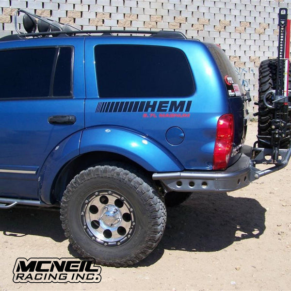 04-09 Dodge Durango 3" Bulge Off Road Fiberglass Bedsides