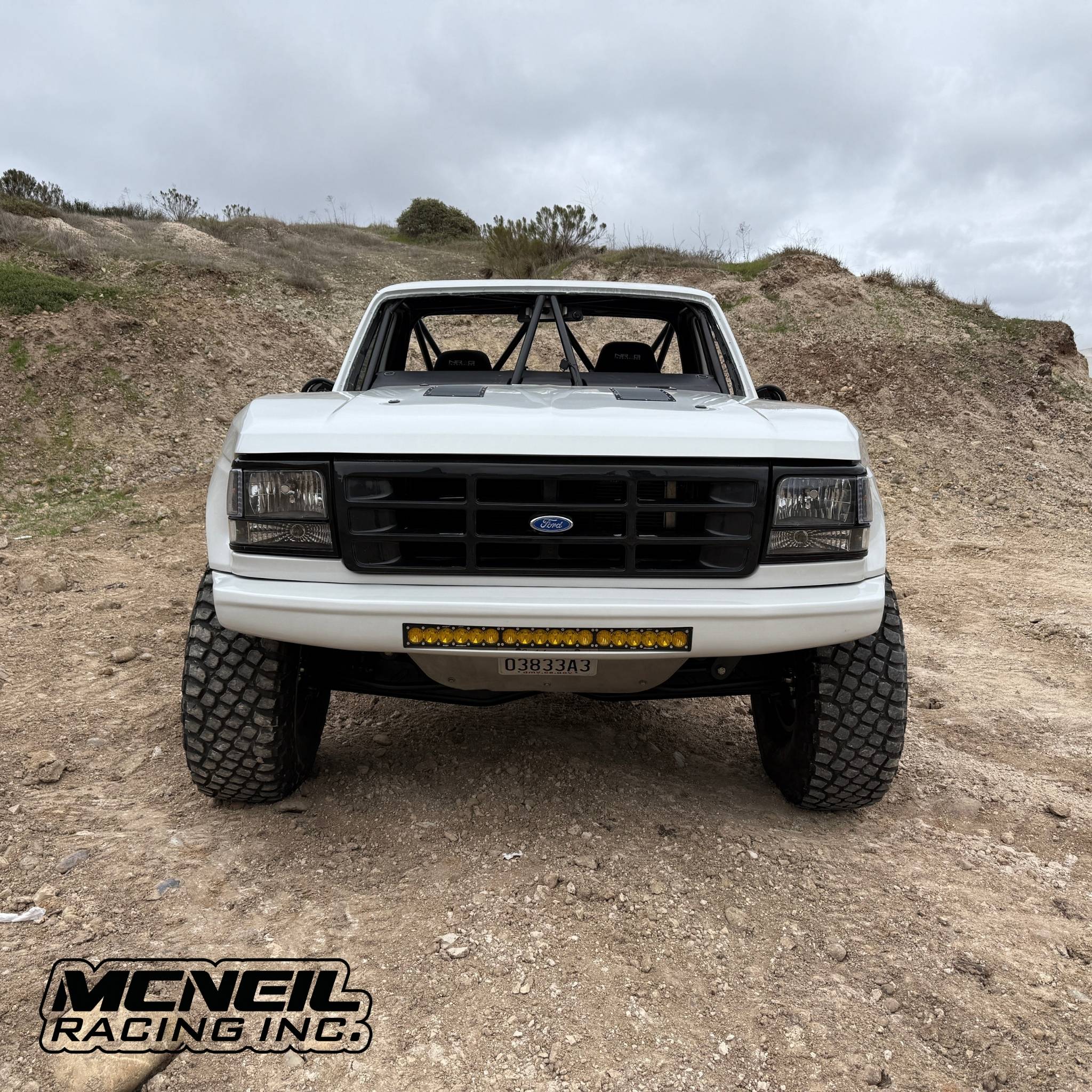 92-96 Ford F150/Bronco One Piece w/ Front Bumper – McNeil Racing Inc
