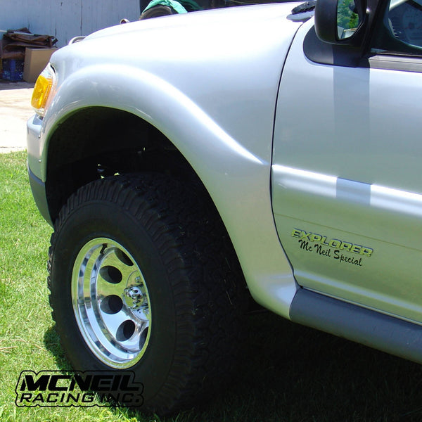 01-05 Ford Explorer Sport Trac Off Road Fiberglass Fenders