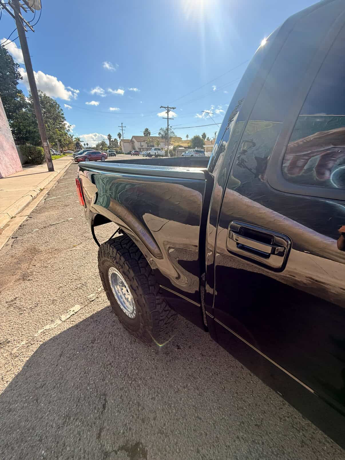 04-08 Ford F150 4" Bulge Off Road Fiberglass Bedsides - 5.5 Bed