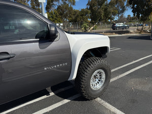 07-13 Chevy Silverado 4" Bulge Off Road Fiberglass Fenders