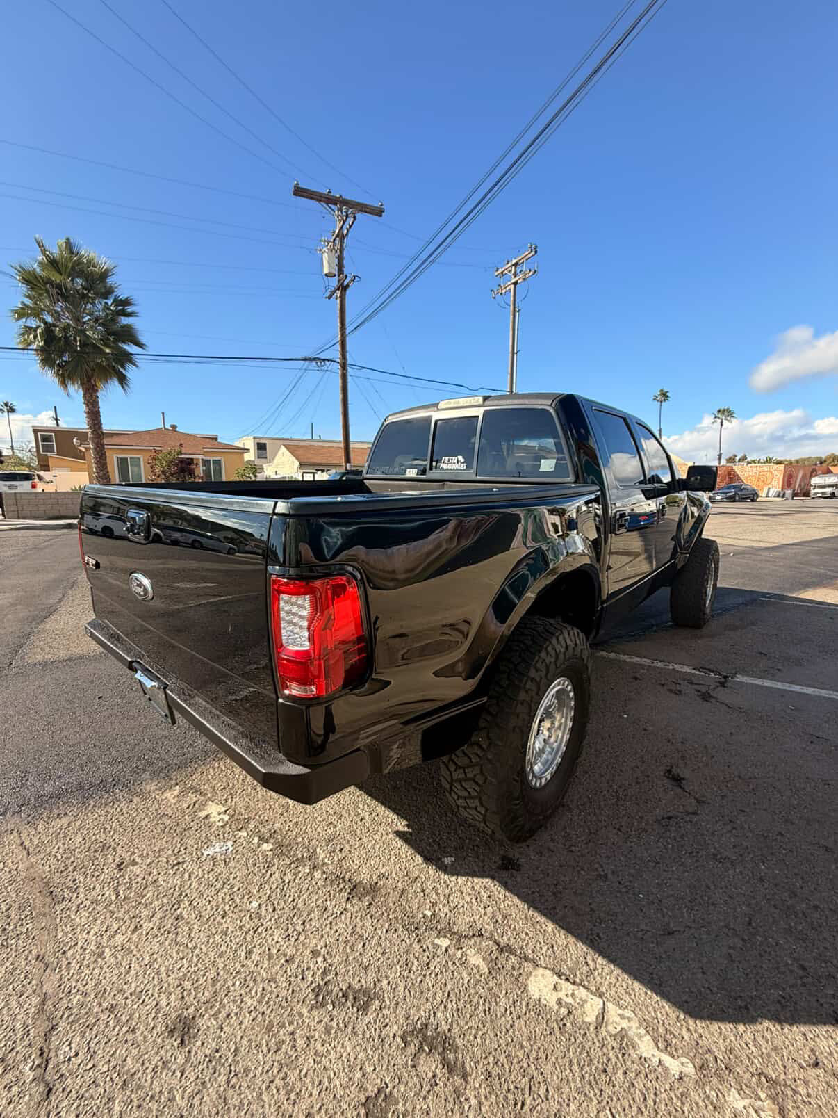 04-08 Ford F150 4" Bulge Off Road Fiberglass Bedsides - 5.5 Bed