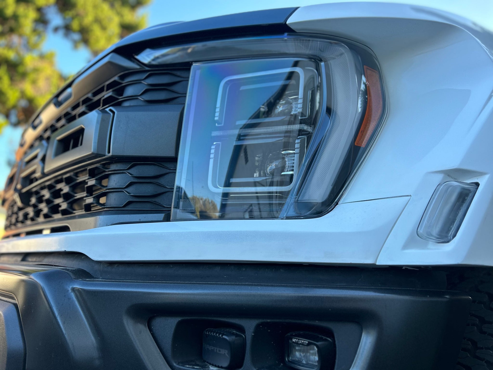 2021-2026 Ford Raptor (Gen 3/3.5) +4 Off Road Fiberglass Fenders ...