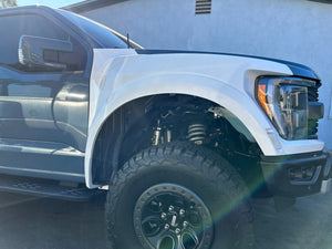 2021+ Ford Raptor (Gen 3) +4 Off Road Fiberglass Fenders