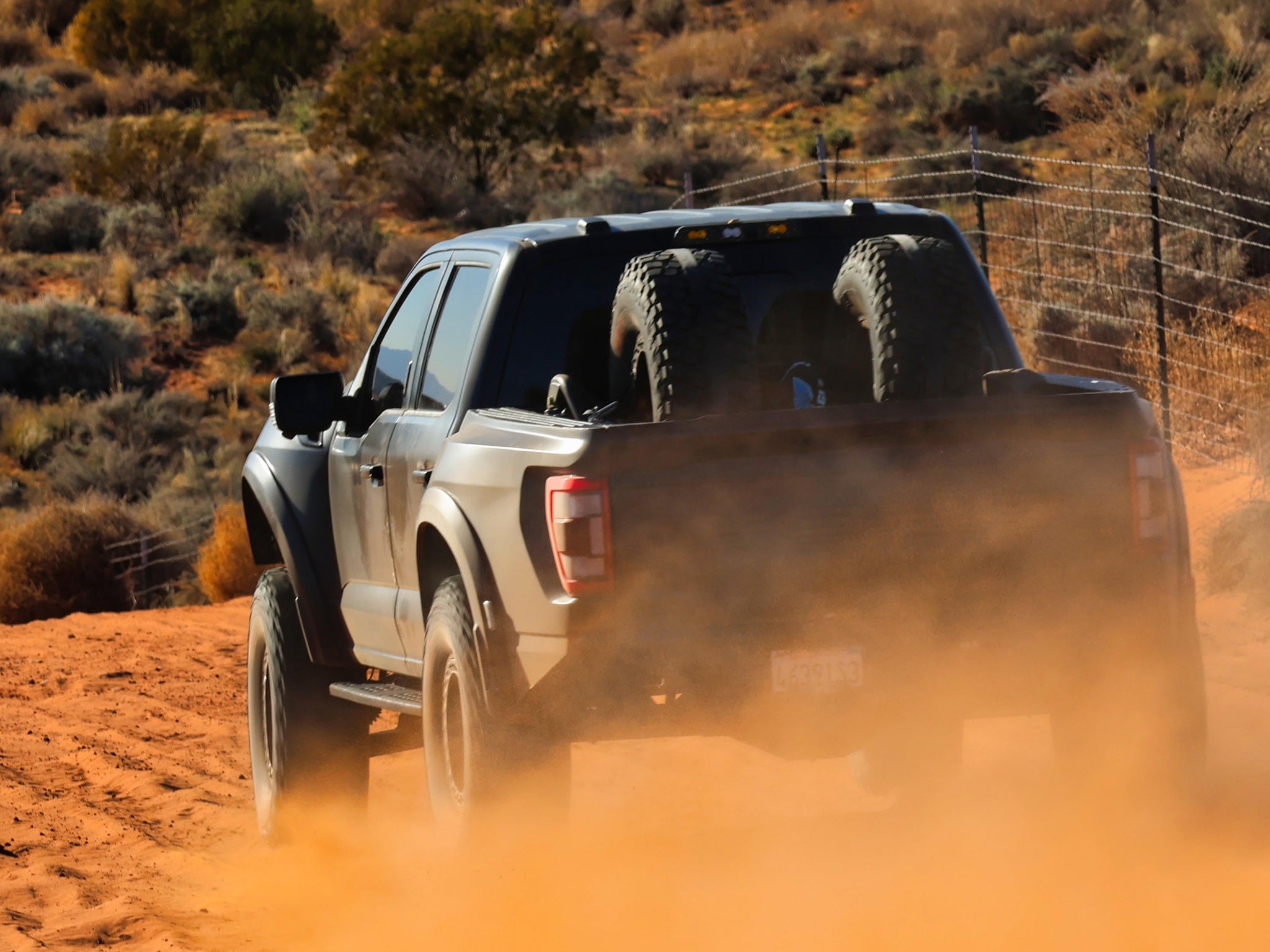 2021+ Ford Raptor (Gen 3) +4 Off Road Fiberglass Bedsides 5.5 Bed