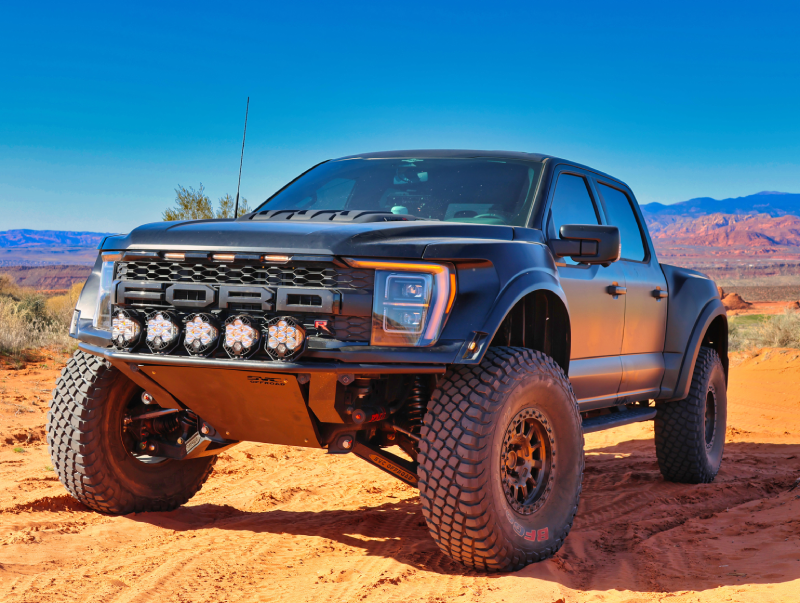 2021-2026 Ford Raptor (Gen 3/3.5) +4 Off Road Fiberglass Fenders ...