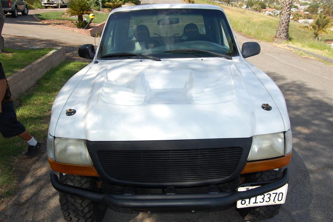 Ford ranger aftermarket hood sale