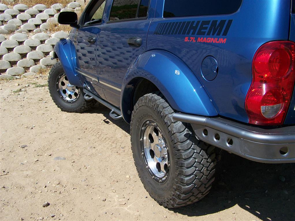 04-09 Dodge Durango 4" Bulge Off Road Fiberglass Fenders - McNeil Racing Inc