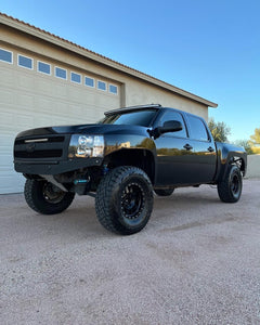 07-13 Chevy Silverado 4" Bulge Off Road Fiberglass Fenders