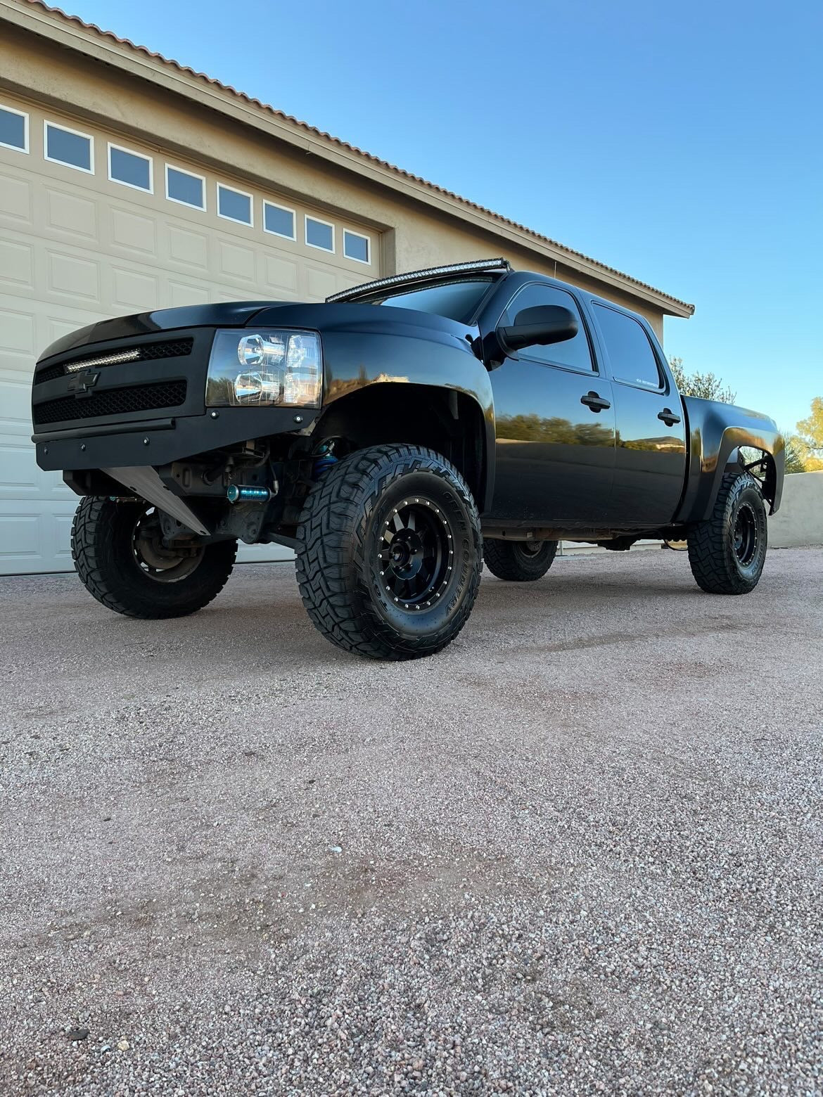 07-13 Chevy Silverado 4" Bulge Off Road Fiberglass Fenders