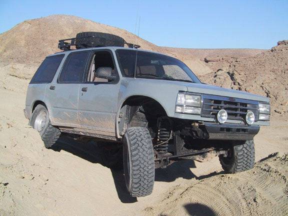 91-94 Ford Explorer 4" Bulge Off Road Fiberglass Fenders