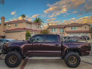 16+ Toyota Tacoma 3" Bulge Off Road Fiberglass Bedsides