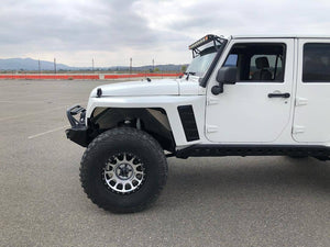 Jeep Wrangler JK 4" Fiberglass Front Fenders