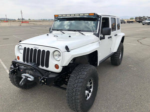 Jeep Wrangler JK 4" Fiberglass Front Fenders