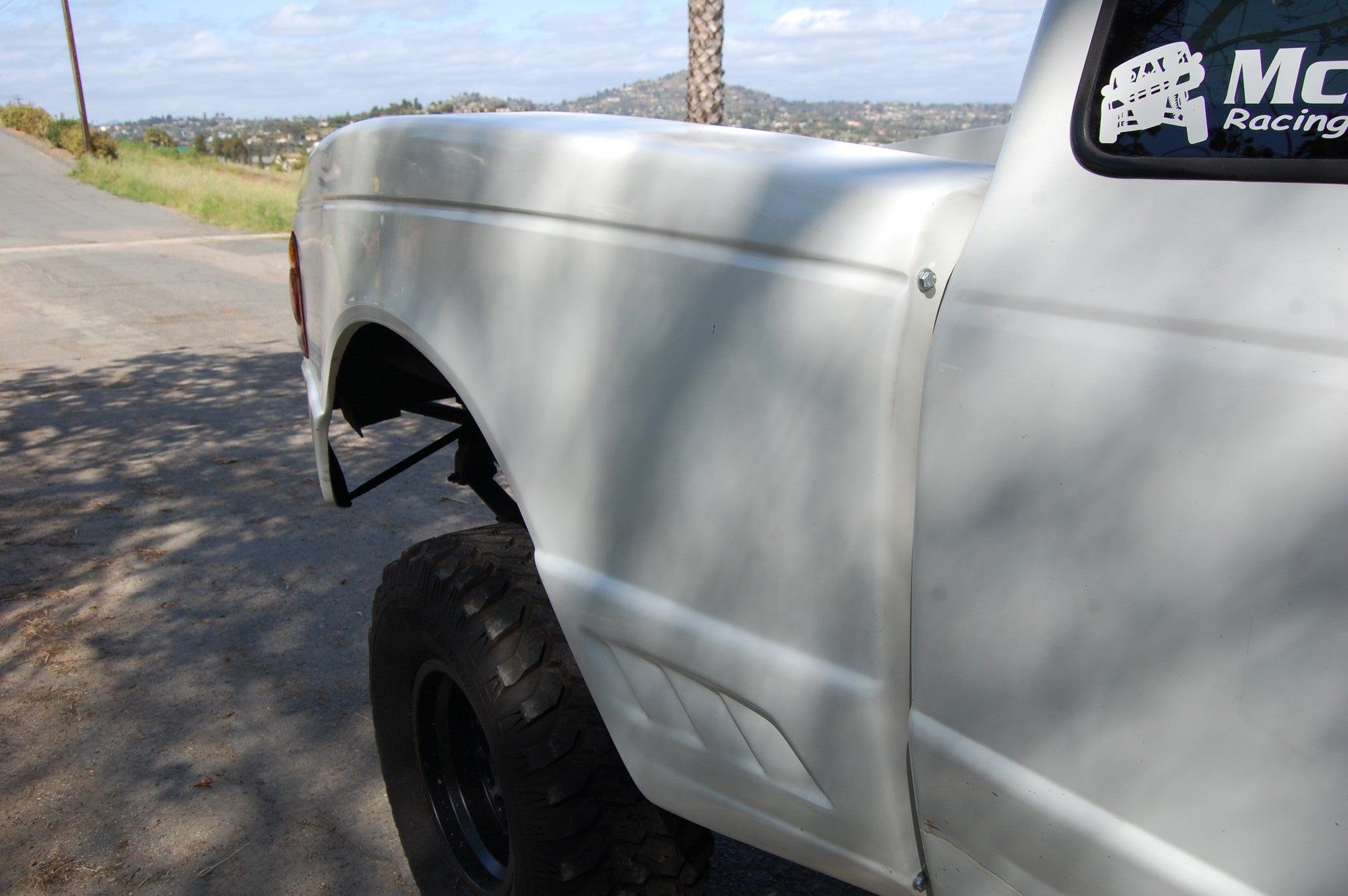 93-12 Ford Ranger 4" Bulge TT Style Off Road Fiberglass Bedsides - McNeil Racing Inc