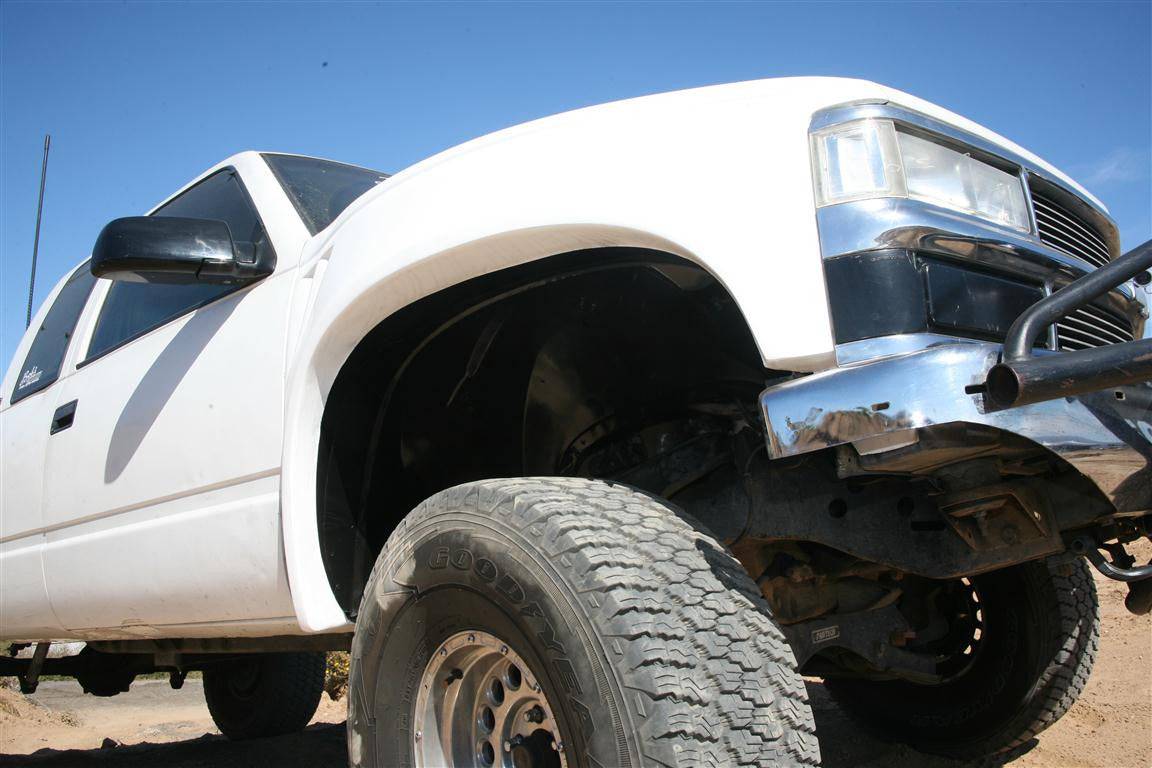 88-98 Chevy Silverado 3" Bulge Off Road Fiberglass Fenders