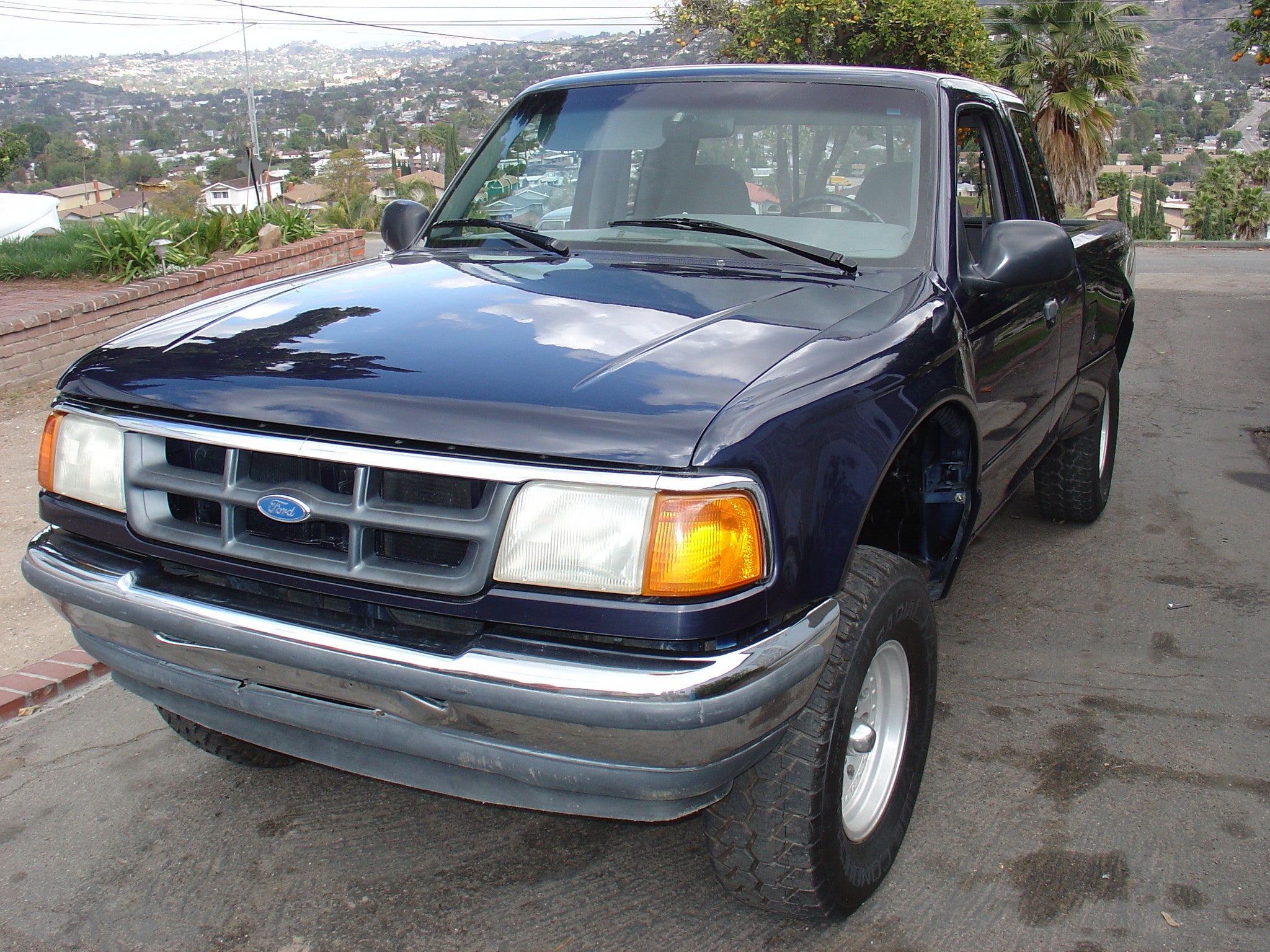 93-97 Ford Ranger 3" Bulge Off Road Fiberglass Fenders - McNeil Racing Inc