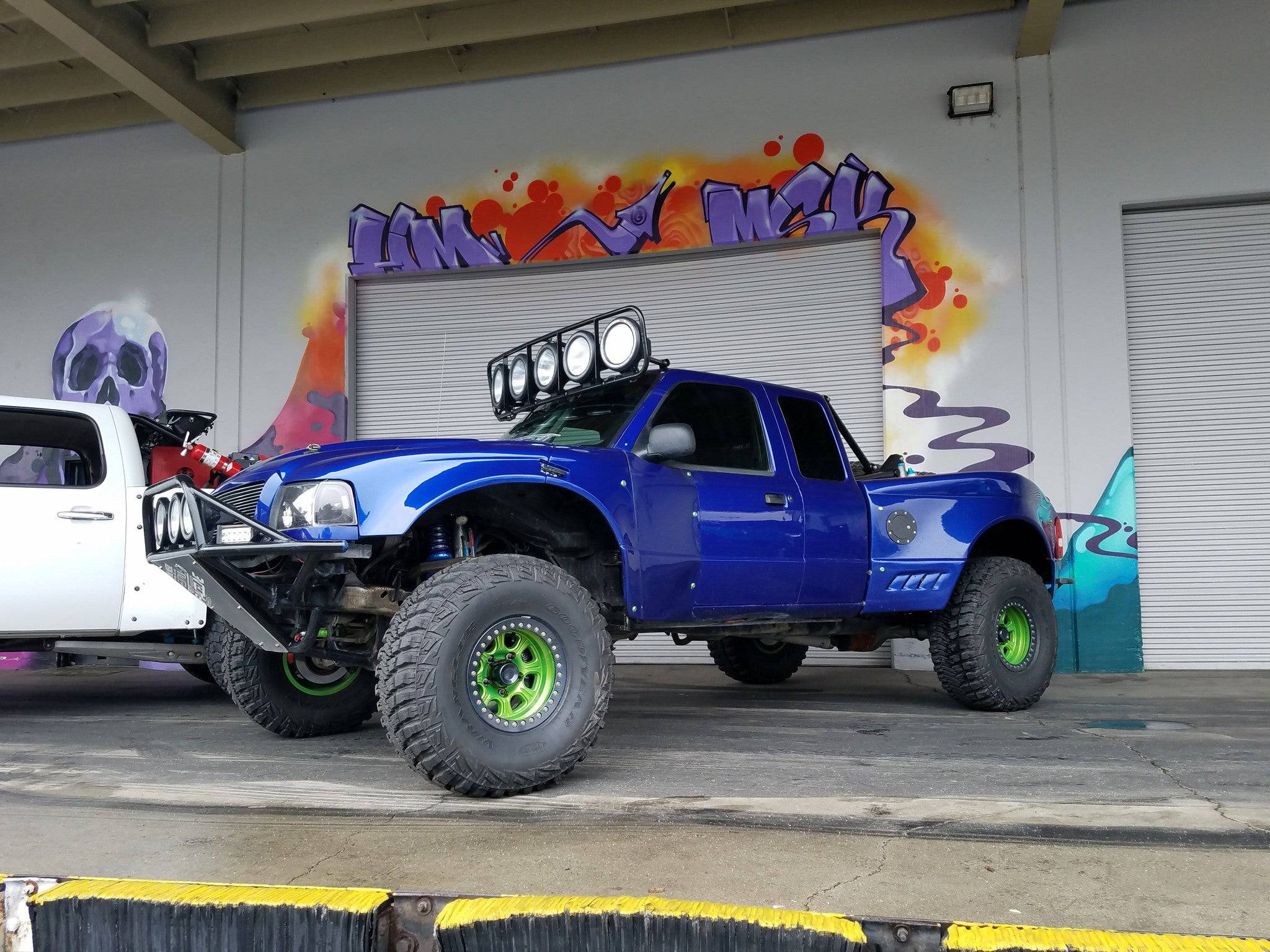 93+ Ford Ranger 10" Over TT Style Off Road Fiberglass One Piece With Door Extensions