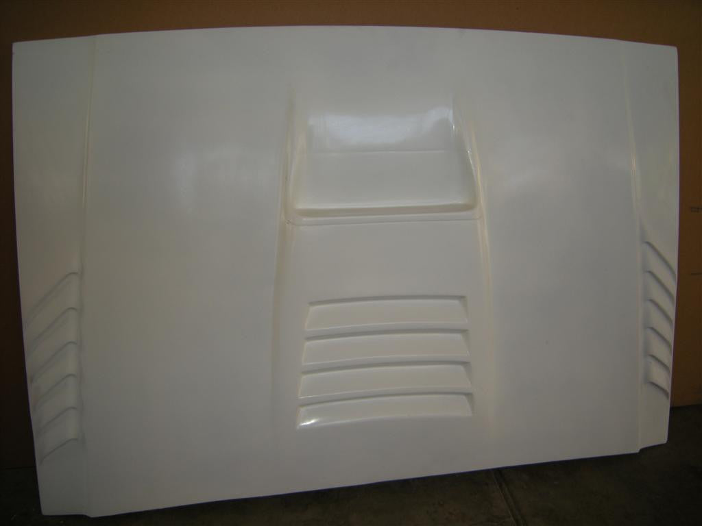 84-01 Jeep Cherokee (XJ) Off Road Fiberglass Hood - McNeil Racing Inc