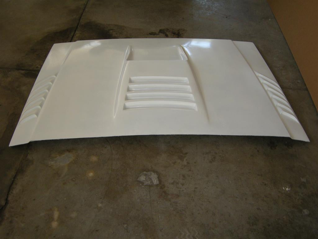 85-92 Jeep Comanche Off Road Fiberglass Hood - McNeil Racing Inc