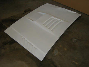 85-92 Jeep Comanche Off Road Fiberglass Hood - McNeil Racing Inc