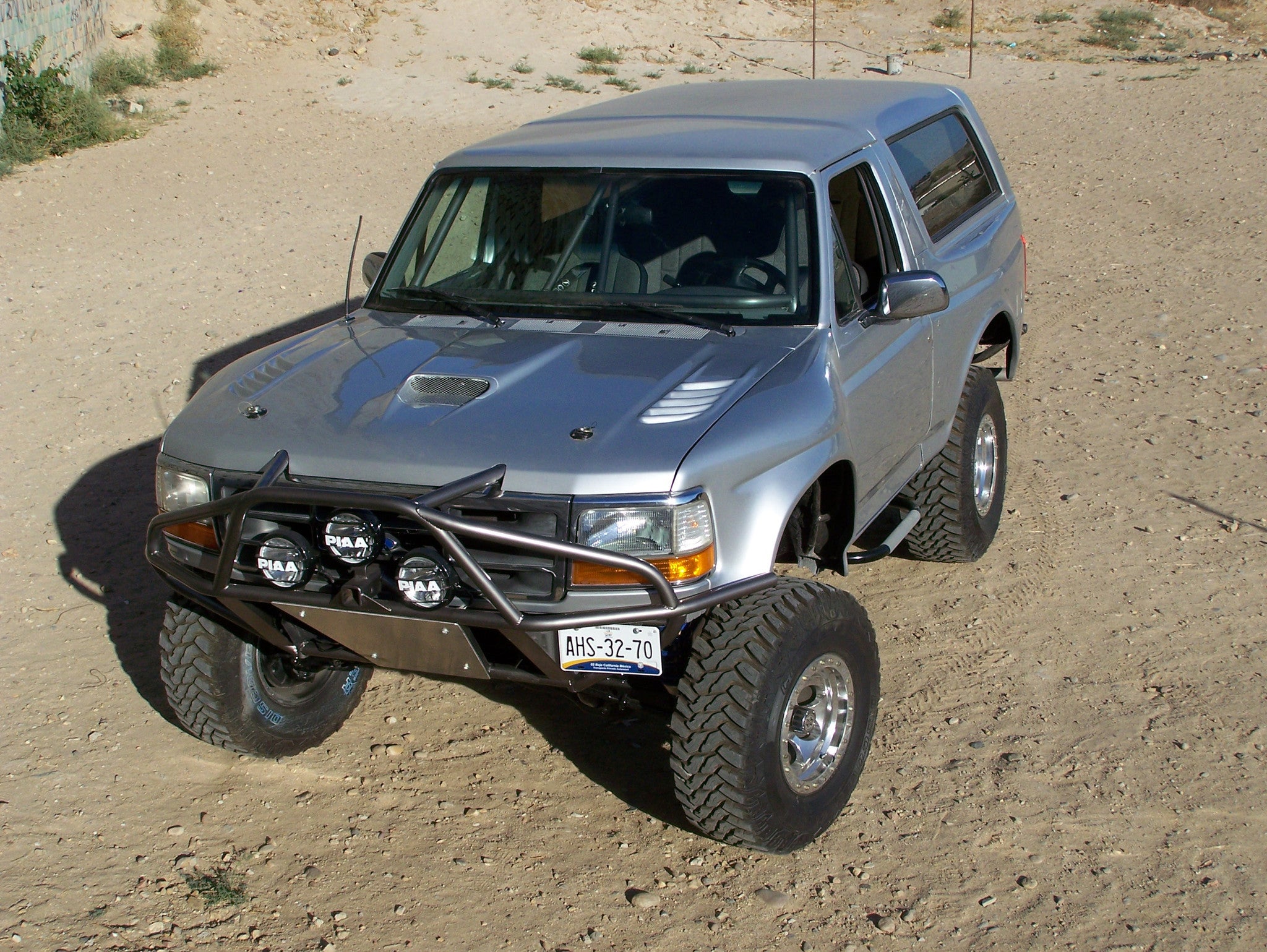 92-96 Ford Bronco Off Road Fiberglass Hood - McNeil Racing Inc