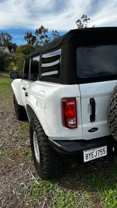 22+ Ford Bronco Off Road Fiberglass Bedsides - 4 Door