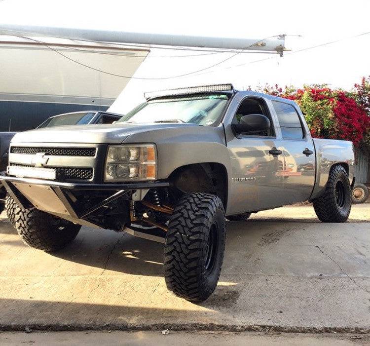 07-13 Chevy Silverado 4" Bulge Off Road Fiberglass Bedsides - 5.5 Bed