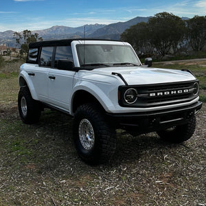 22+ Ford Bronco Off Road Fiberglass Fenders - 4.5" Bulge