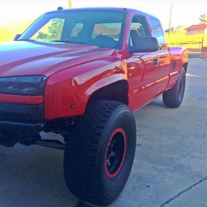 03-06 Chevy Silverado 4" Bulge Off Road Fiberglass Fenders