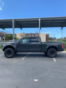 15-17 Ford F150 5" Bulge Off Road Fiberglass Fenders