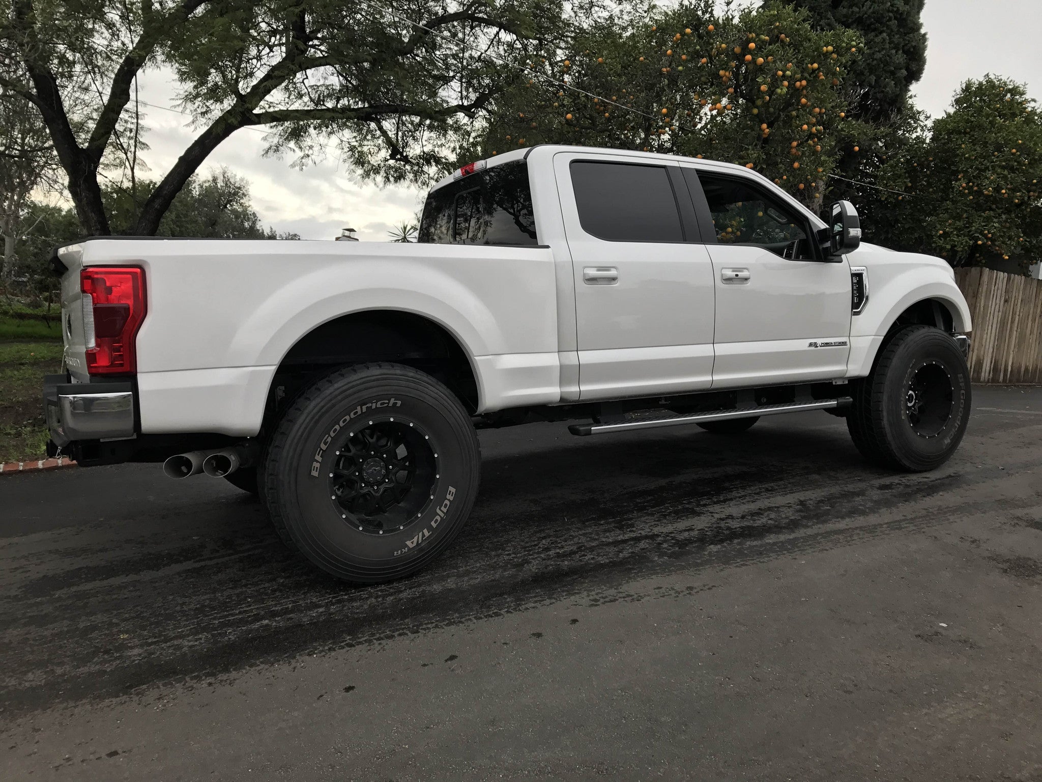 2017 Ford Super Duty Series Fiberglass Short bed bedsides - McNeil Racing Inc