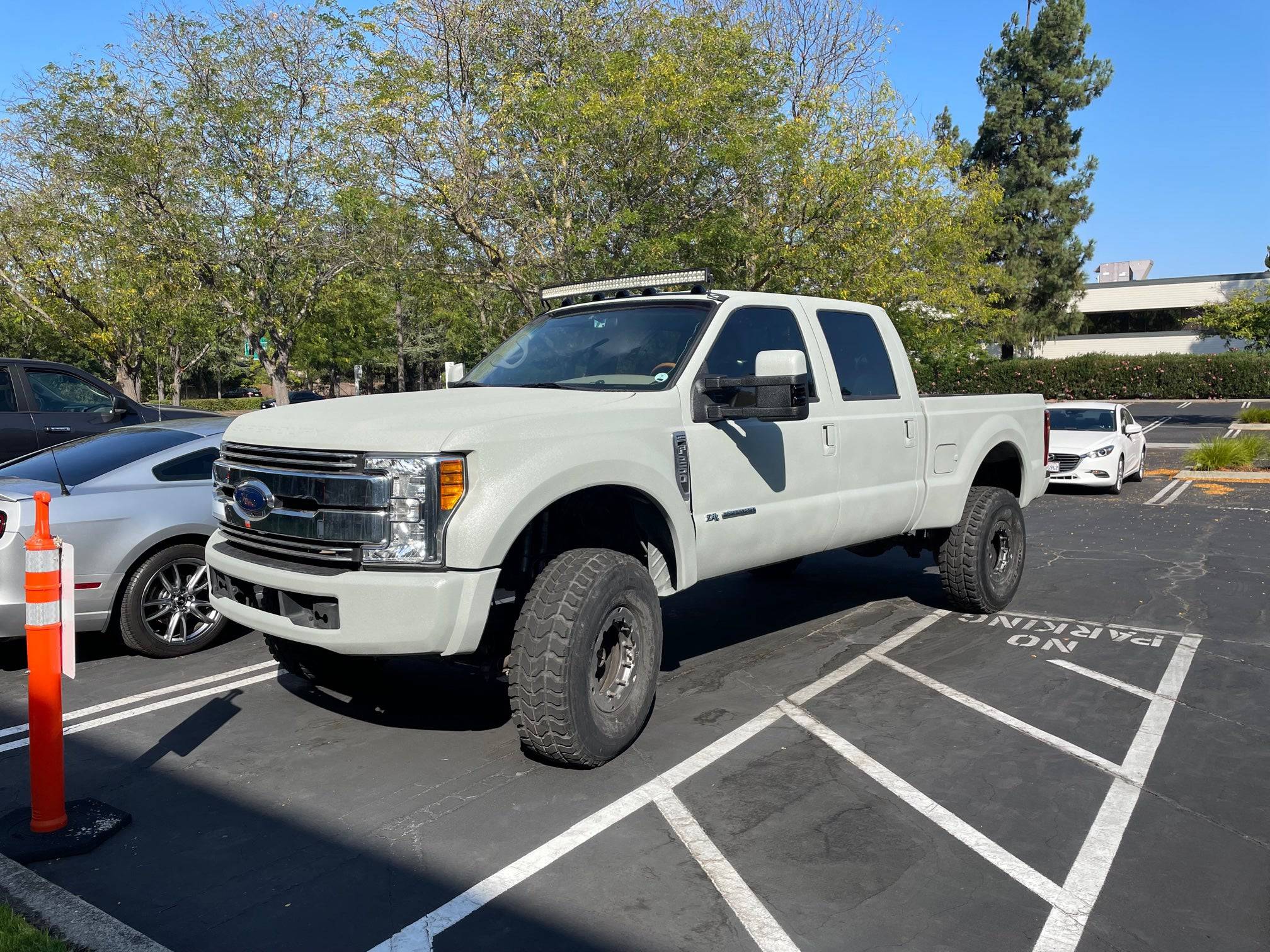 99-16 Conversion to 2017 Ford Super Duty 3" Bulge Off Road Fiberglass SHORT BED Bedsides