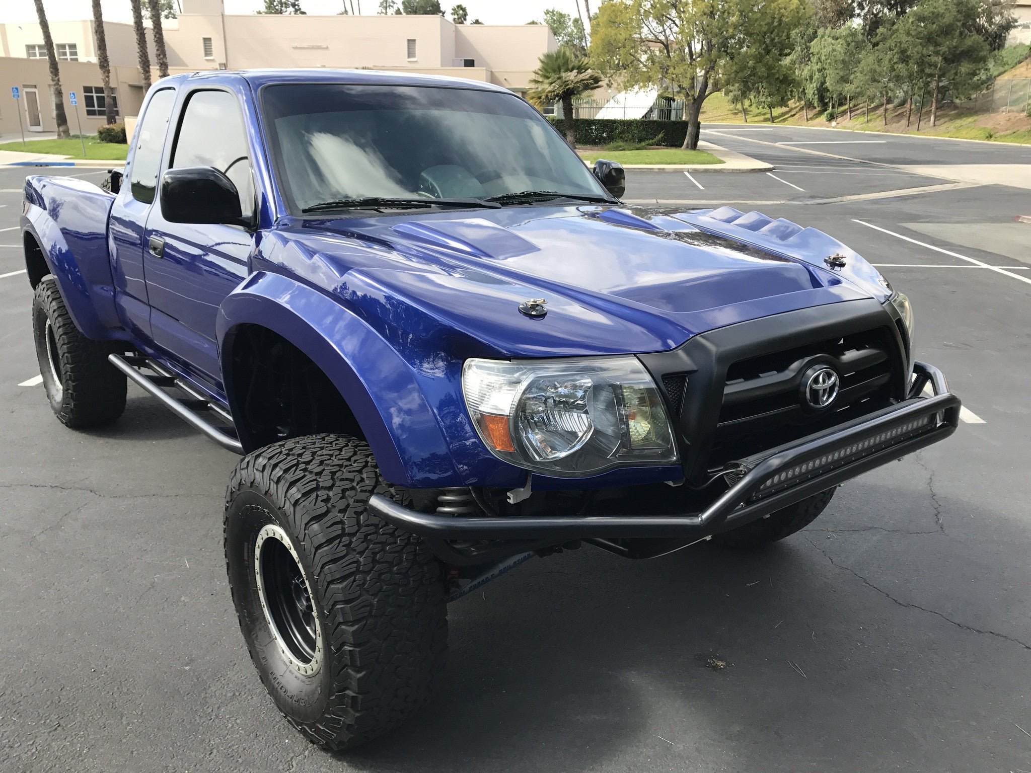 96-04 Toyota Pickup to 12 Tacoma Off Road Fiberglass One Piece Conversion - McNeil Racing Inc