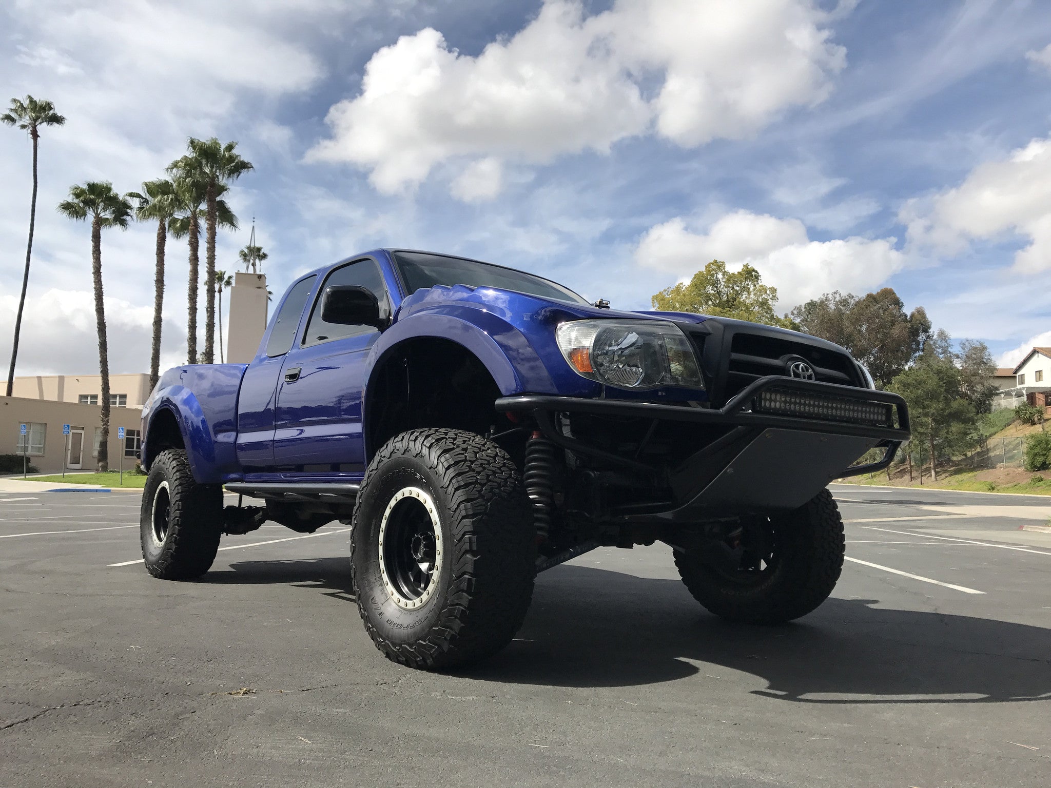 96-04 Toyota Tacoma to 2012 conversion 6" Bulge Off Road Fiberglass Bedsides - McNeil Racing Inc, Bedsides - off road fiberglass fenders, bedsides, hood, one piece, front end, fabrication, conversion
