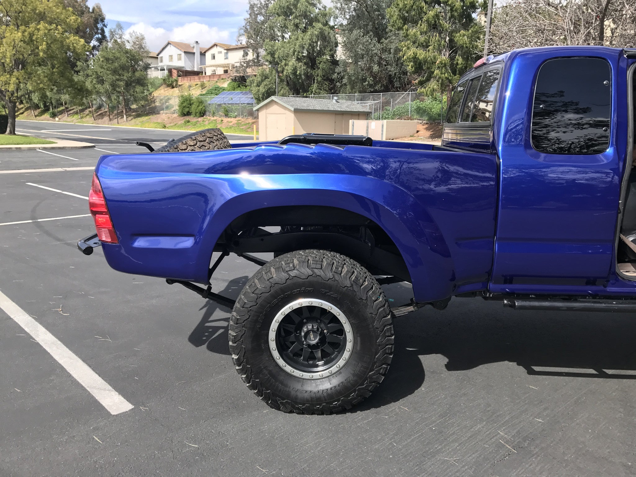 96-04 Toyota Tacoma to 2012 conversion 6" Bulge Off Road Fiberglass Bedsides - McNeil Racing Inc, Bedsides - off road fiberglass fenders, bedsides, hood, one piece, front end, fabrication, conversion