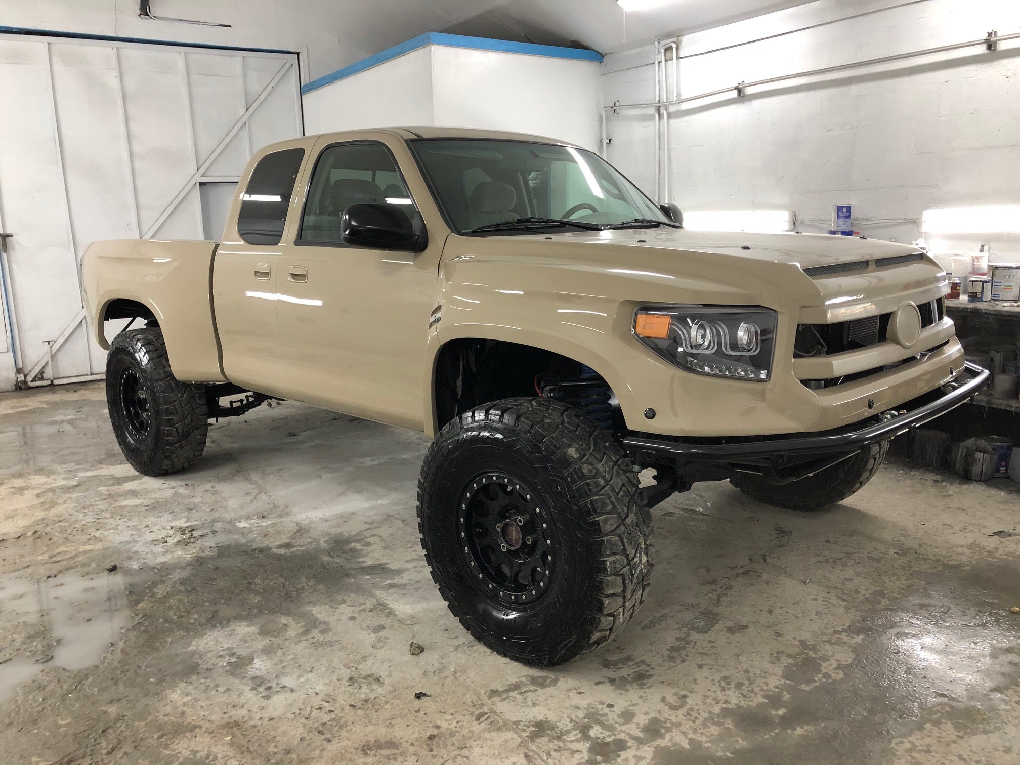 00-06 Toyota Tundra to 18 Tundra Off Road Fiberglass Conversion One Piece - McNeil Racing Inc, One Pieces - off road fiberglass fenders, bedsides, hood, one piece, front end, fabrication, conversion