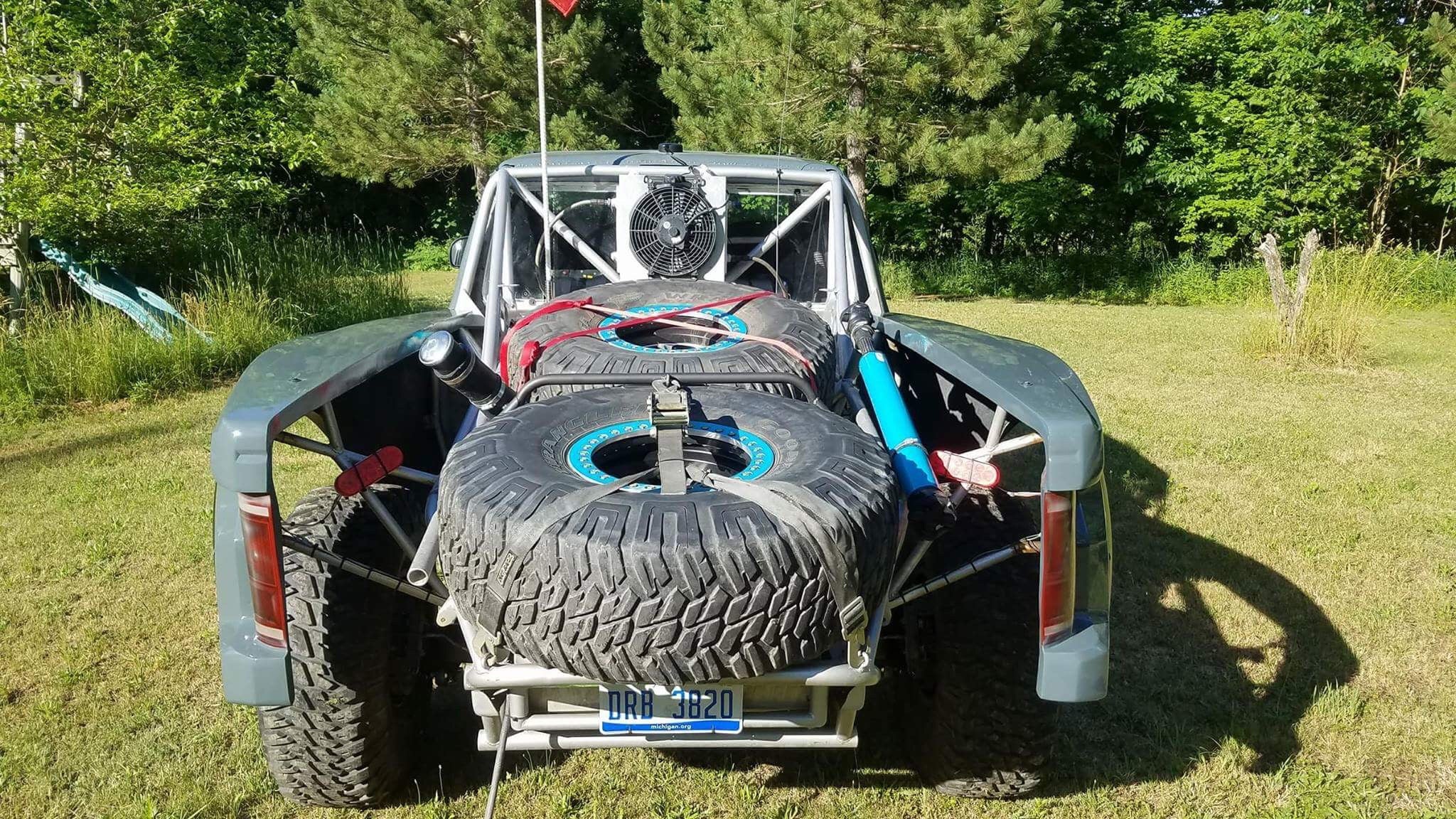93+ Ford Ranger To 2017 Raptor Off Road Fiberglass Bedsides 86" width - McNeil Racing Inc