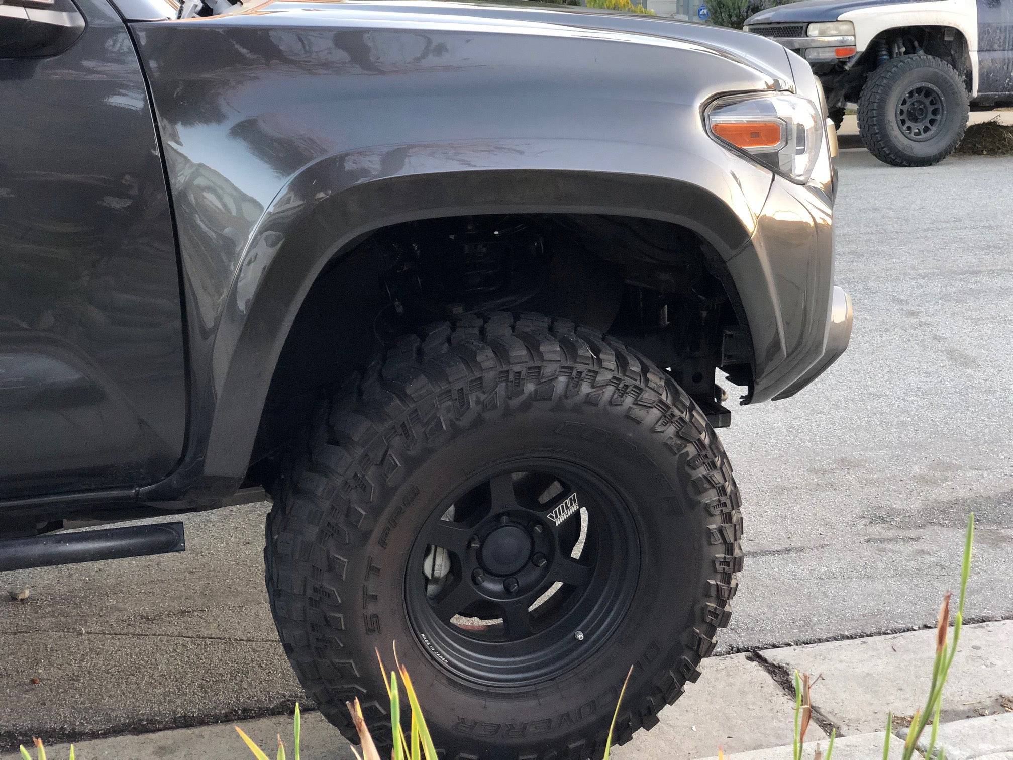 16+ Toyota Tacoma 3" Bulge Off Road Fiberglass Fenders